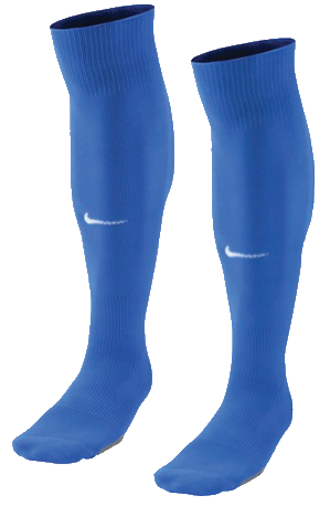 nike blue soccer socks